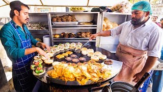 Street Food in Pakistan  ULTIMATE WESTERN PAKISTANI Fast Food Tour  Karachi Islamabad Lahore [upl. by Marji]