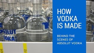 How Vodka Is Made Behind The Scenes of Absolut Vodka [upl. by Nileve3]