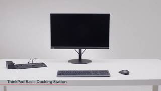 ThinkPad Basic Docking Station Tour [upl. by Valdes544]