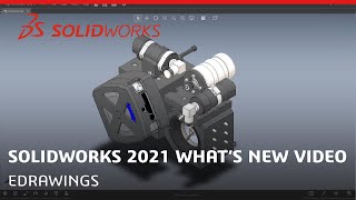 Whats New in SOLIDWORKS 2021  eDrawings [upl. by Willcox]