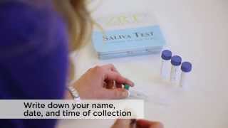 Hormone Testing Saliva Collection [upl. by Vihs]