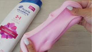 Hacer SLIME CON SHAMPOO fácil  probando recetas de mis suscriptores SIN BÓRAX [upl. by Solon]