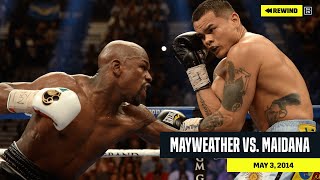 FULL FIGHT  Floyd Mayweather Jr vs Marcos Maidana DAZN Rewind [upl. by Ingold]