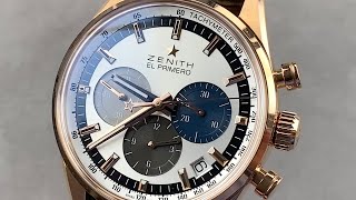 Zenith Chronomaster El Primero 18215040069C713 Zenith Watch Review [upl. by Loftis]