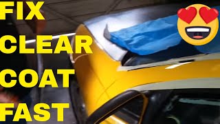 How To Fix Bad Clear Coat Spots Fast [upl. by Recha]