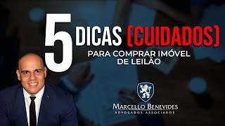 5 dicas cuidados para comprar imóvel de leilão [upl. by Asaeret]