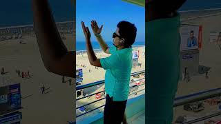 Coxs bazar sea beach from hotel room balcony [upl. by Burtie]