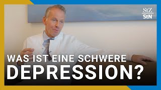 Ein Experte erklärt wann man von schwerer Depression spricht [upl. by Yenitirb773]