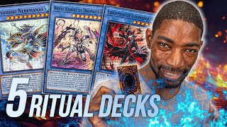 5 YuGiOh Ritual Deck Ideas to Play [upl. by Ethel607]