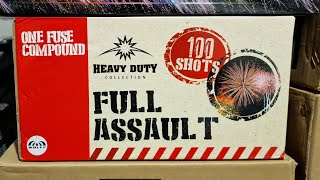 Wolff Vuurwerk  Full Assault  100sh 25mm [upl. by Gonsalve]