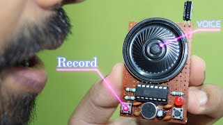 how to make simple audio recorder at your home [upl. by Esiom]