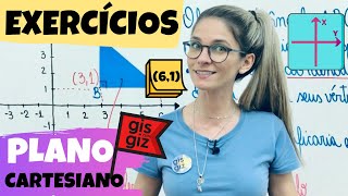 PLANO CARTESIANO  APRENDA COM EXERCÍCIOS \Prof Gis [upl. by Towill590]