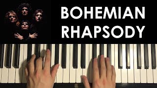 HOW TO PLAY  Bohemian Rhapsody  by Queen Piano Tutorial Lesson PART 2 [upl. by Lederer]