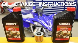 How to Change Oil on any 4 stroke ATV or Motorcycle [upl. by Hess332]