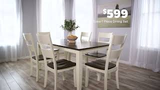 Fresh New Dining Furniture [upl. by Cleary755]