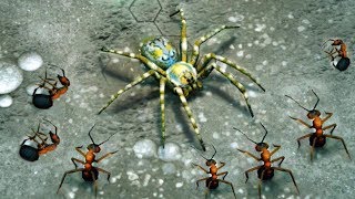 I AM THE SPIDER  Empires of the Undergrowth BETA Gameplay  Ep7 [upl. by Samot799]