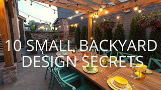 Small Landscape Design Ideas 10 Secrets [upl. by Almire]