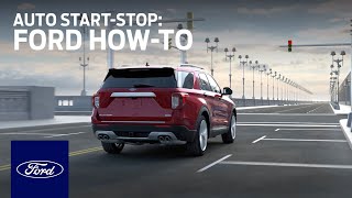 Auto StartStop  Ford HowTo  Ford [upl. by Jewett227]