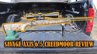 Savage Axis 65 Creedmoor Review [upl. by Riobard696]