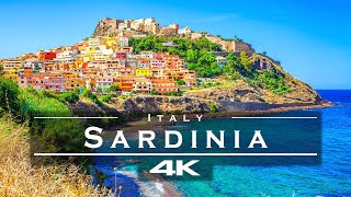 Sardinia Italy 🇮🇹  by drone 4K [upl. by Oiromed]