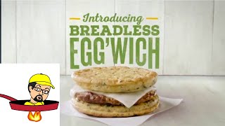 JIMMY DEAN DELIGHT EGGWICH The breadless breakfast review [upl. by Adieren478]