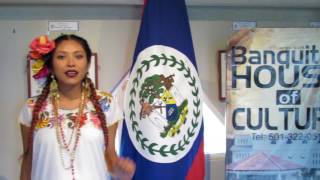 Belizean Yucatec Maya woman speaking Maya [upl. by Lhary656]