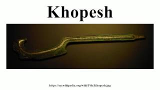 Khopesh Revisited [upl. by Ikir637]