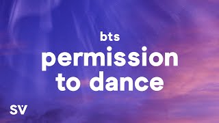 BTS  Permission to Dance Lyrics [upl. by Kahle]