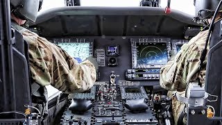 Black Hawk Helicopter Cockpit Video • UH60M [upl. by Avivah609]