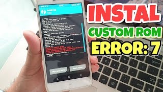 FIX TWRP ERROR 7 INSTAL CUSTOM ROM quotupdater process ended with ERROR 7quot [upl. by Freudberg]