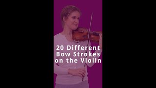 20 Different Violin Bow Techniques in 1 Minute shorts [upl. by Danby]