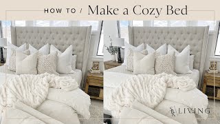 How to Make a Cozy amp Fluffy Bed \ 6 Steps [upl. by Gluck556]