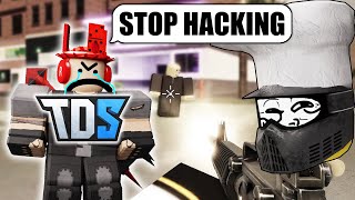 TROLLING THE OWNER OF TDS rage quits  ROBLOX [upl. by Gilead879]