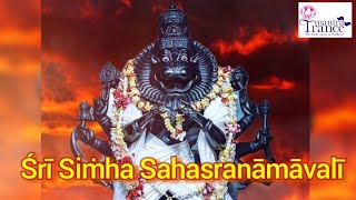 Sri Simha Sahasranamavali  1000 Powerful Names of Lord Narasimha [upl. by Eydie373]