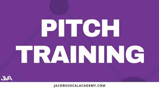 Daily Pitch Training Vocal Exercises [upl. by Yoj]