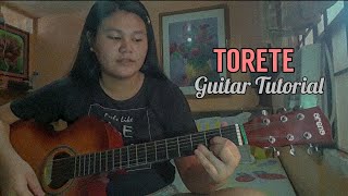 Torete Guitar Tutorial  Easy Chords  Strumming [upl. by Nnylkoorb363]