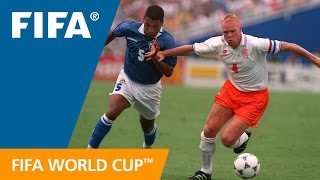 Netherlands 23 Brazil  1994 World Cup  Match Highlights [upl. by Nimzaj]