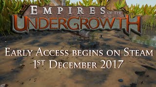 Empires of the Undergrowth – Early Access Trailer [upl. by Sinne]