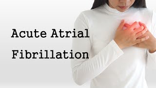 Acute Atrial Fibrillation [upl. by Chaudoin608]