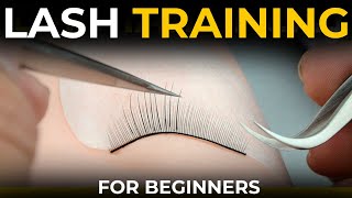 Beginners Lashing Guide Eyelash Extensions [upl. by Kliber]