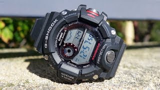 Casio GShock GW9400 Rangeman Review amp Quick Feature Comparison with Mudmaster  Perth WAtch 59 [upl. by Oletha101]