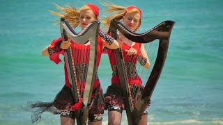 PIRATES of the CARIBBEAN Medley Harp Twins Electric Harp [upl. by Yasmeen]