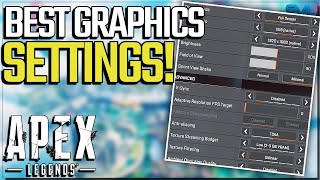 Apex Legends Best Graphics Settings for FPS amp Visibility  Apex Legends Tutorials [upl. by Florentia519]