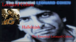 Leonard Cohen  Hallelujah Lyrics [upl. by Annohsal872]