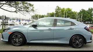 2017 Honda Civic Hatchback Test Drive amp Review [upl. by Bierman]