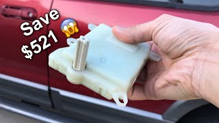 Blend Door Actuator Replacement Ford Explorer 2002 No Heat in Car [upl. by Nodarse848]