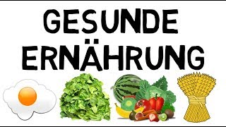 Gesunde Ernährung 10 Regeln DGE [upl. by Slohcin63]