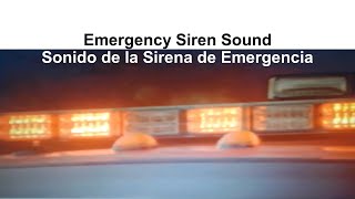 🚑 Emergency Siren Sounds 🚨 🔊 Sirens Noise Royalty Free Sound Effects  Sonido Sirena de Emergencia [upl. by Akisey]