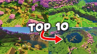 Top 10 VILLAGE SEEDS For Minecraft 120 [upl. by Stern]