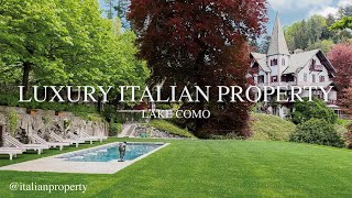 Luxury Italian Property Tour LAKE COMO [upl. by Anomas105]